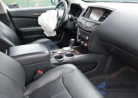 2013 Nissan Pathfinder Platinum из США, поврежденный, VIN 5N1AR2MM2DC637622